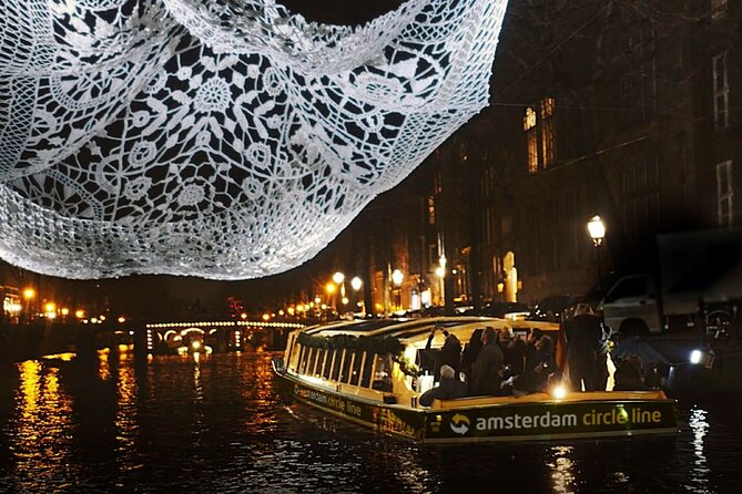 Amsterdam: heated Light Festival Cruise | Incl. Drinks Option - Houseboat Museum, Leidsegracht, and the tiny canals that make the cruise feel local