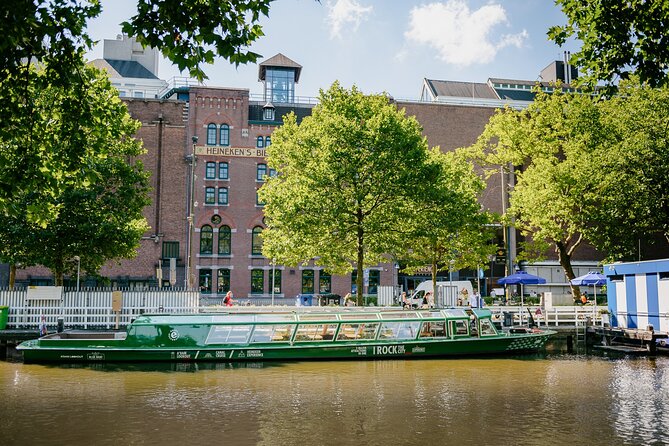 Amsterdam Heineken Cruise with 1 Heineken, Snacks, Live Guide - The Sights You’ll Pass: Westerkerk, Centraal, NEMO, and the River Switch