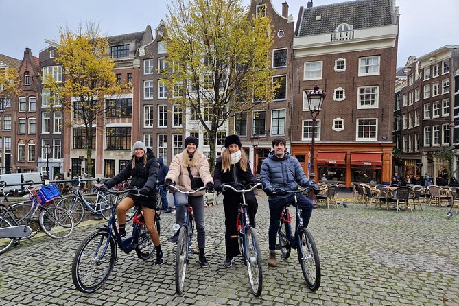 Amsterdam Highlights Bike or E-Bike Tour - Maritime Museum ship and the final hangout stop