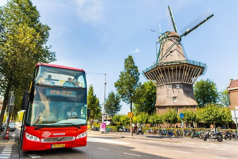 Amsterdam: Hop-On Hop-Off Bus and Boat options - The big idea: seeing Amsterdam at your own pace