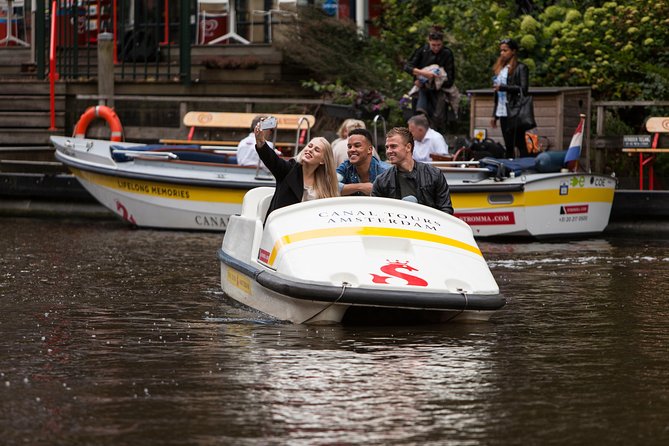 Amsterdam Independent Sightseeing by Pedal Boat - Pedal boat work level: fun, but don’t ignore the effort