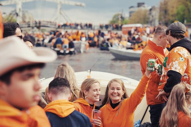 Amsterdam King’s Day Boat Party with Unlimited Drinks 2026 - Price and what you actually get for $90.31
