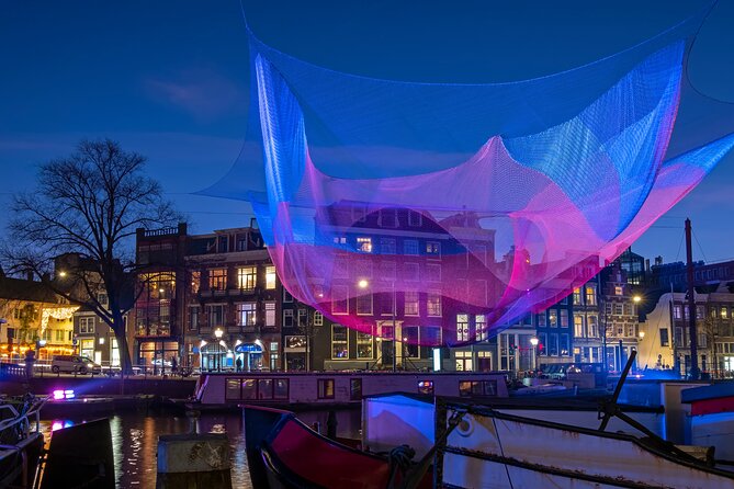 Amsterdam Light Festival Canal Cruise + Unlimited Drinks Option - Where the cruise stops: a flexible “sail past” route