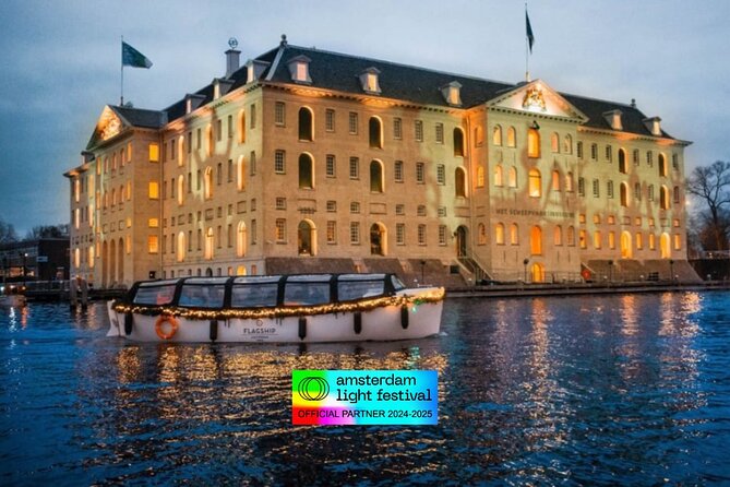 Amsterdam Light Festival: Cruise Unlimited Drinks & Bite option - Stop 1: Artis Amsterdam Royal Zoo—1838 on the water’s edge