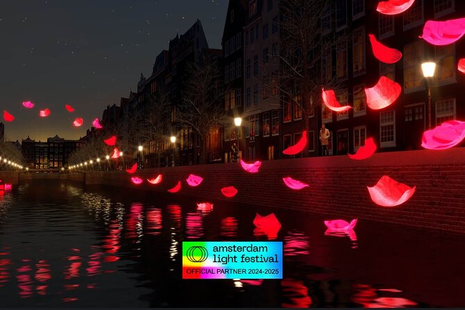 Amsterdam Light Festival: Heated Boat Cruise + Hot Drinks & Bite - Finding your boat and timing: avoid the quay chaos