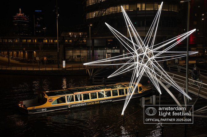 Amsterdam Light Festival Tour in German | Including Drinks - Westerkerk and the Jordaan Edge: Church Views, Canal Views