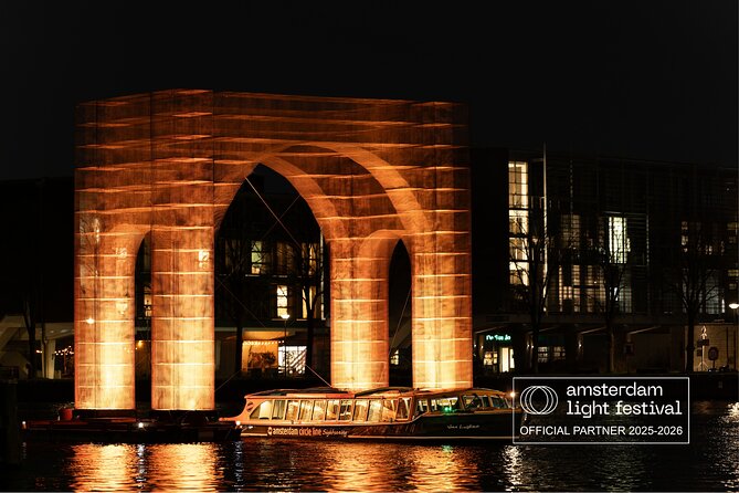 Amsterdam Light Festival Tour in German | Including Drinks - De Beulingsloot and the Bartolotti House: Old Canal Amsterdam Moments