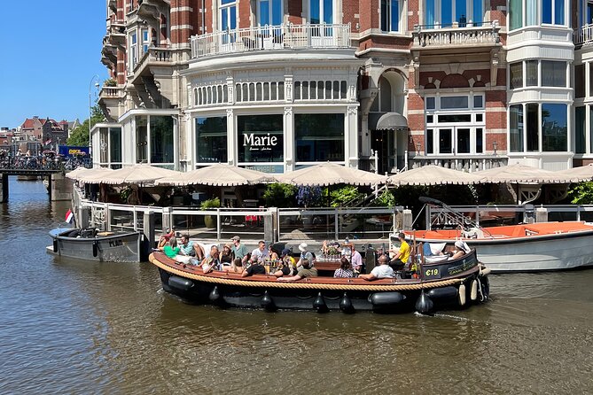 Amsterdam Luxury Boutique Boat tour with Unlimited Beer and Wine - Price and value for an Amsterdam canal overview