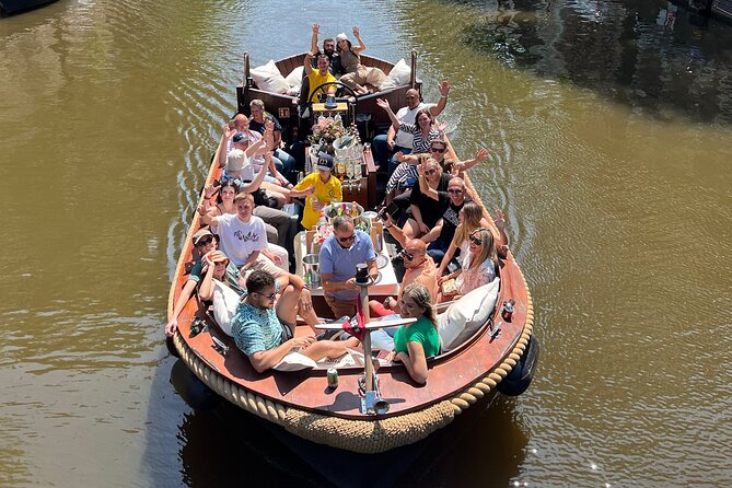 Amsterdam Luxury Boutique Boat tour with Unlimited Beer and Wine - That Skinny Bridge moment: Magere Brug and why the guide usually points it out