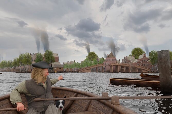 Amsterdam: Luxury Canal Cruise with Historic VR Experience - The audio guide: Dutch or English, headset-off narration