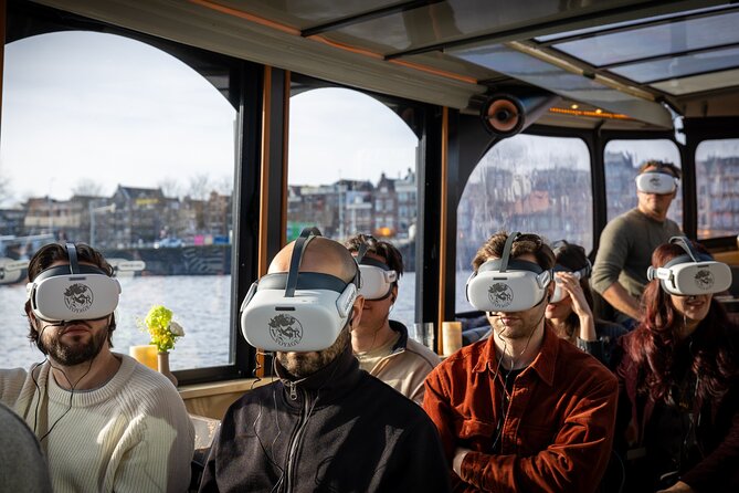 Amsterdam: Luxury Canal Cruise with Historic VR Experience - What you’ll actually see: present-day Amsterdam first