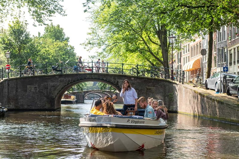 Amsterdam: Open Boat Canal Cruise (with Free Spritz Option) - The 1-hour route: where you’ll glide past Amsterdam’s icons