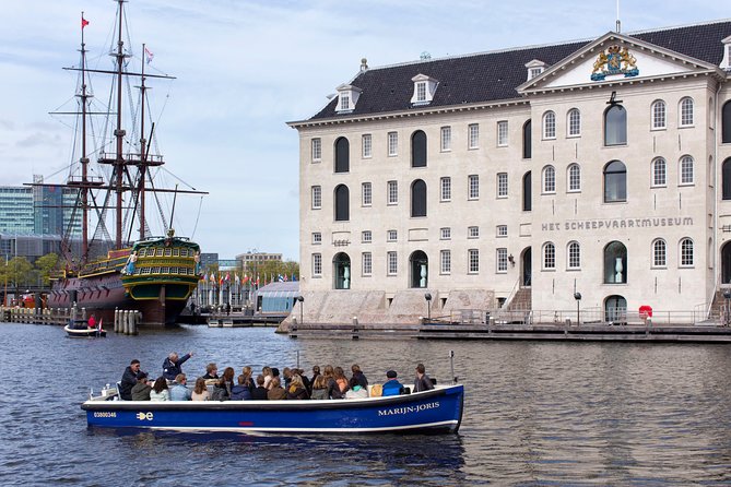 Amsterdam Open Boat Sightseeing Canal Cruise - The 75-minute route: what you’ll see and why it’s worth caring