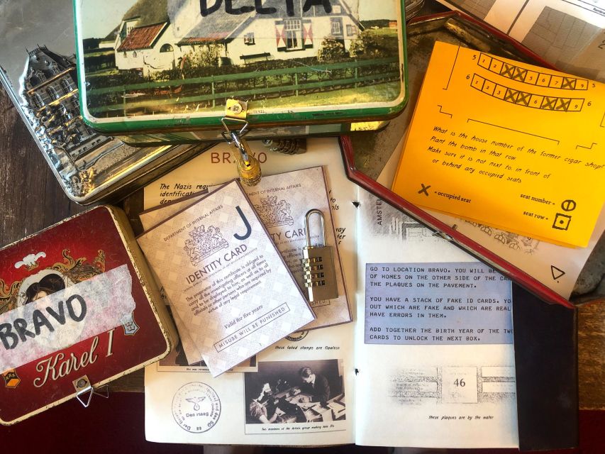 Amsterdam: "Operation 45 " Treasure Hunt Walking Tour - Key points to know before you go