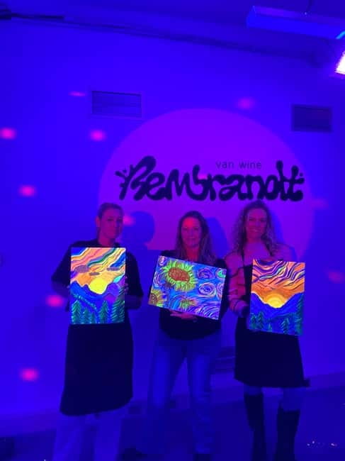 Amsterdam: Paint and Sip in the Dark at Rembrandt van Wine - Who This Paint Party Fits Best (and Who Might Skip It)