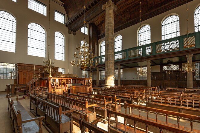 Amsterdam: Portuguese Synagogue Entrance Ticket - Portuguese Synagogue candlelight, powered by history