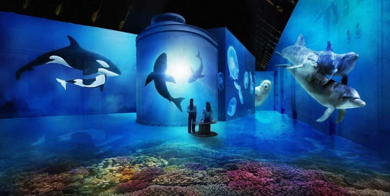 Amsterdam: Prehistoric Planet Immersive Experience Ticket - Fabrique des Lumières: a light-show venue built for big screens