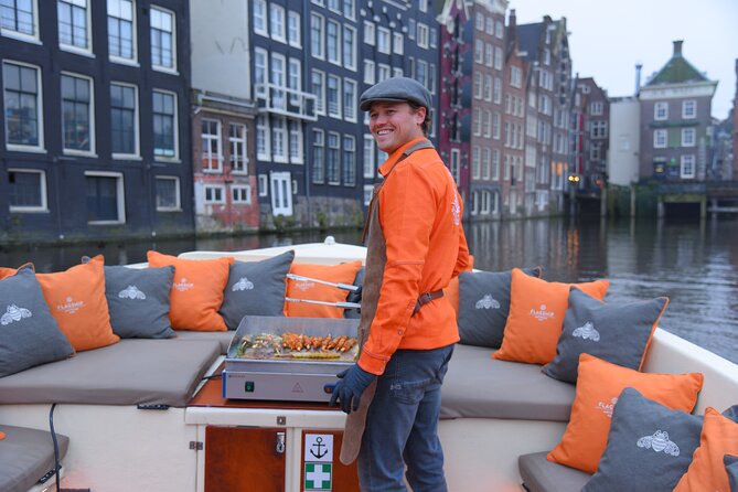 Amsterdam Private BBQ and Drinks Cruise With Onboard Chef - The BBQ and drinks: why the food setup is part of the value