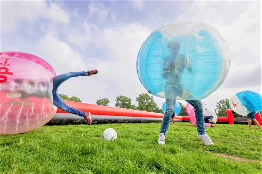 Amsterdam: Private Bubble Football Game - The Instructor and Safety Feel: Controlled Chaos