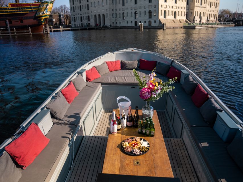 Amsterdam: Private Canal Cruise with Drinks and Snacks - What You’ll See: Rijksmuseum, Vondelpark, Leidseplein, Amstel River, and More