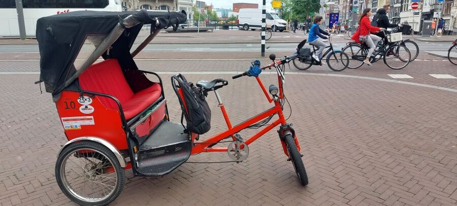 Amsterdam: Private City Highlights Tour by Rickshaw - De Gooyer windmill and Vondelpark: the “Amsterdam beyond photos” bonus