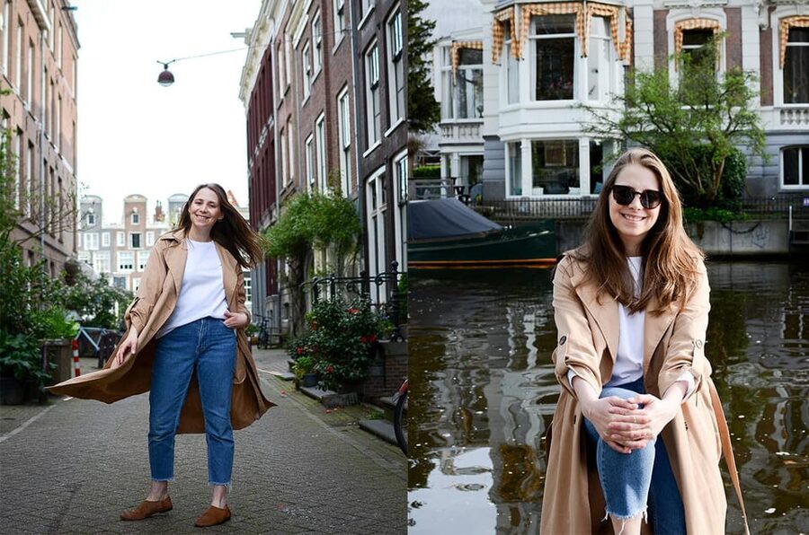 Amsterdam: Private Photoshoot in iconic locations - The 40-minute walking flow: gardens, streets, canals, and bridges