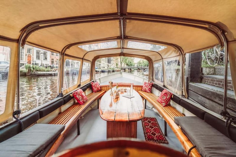 Amsterdam: Private Romantic Canal Cruise w. Prosecco/Snacks - Price and value: $268 for two (what that buys you)