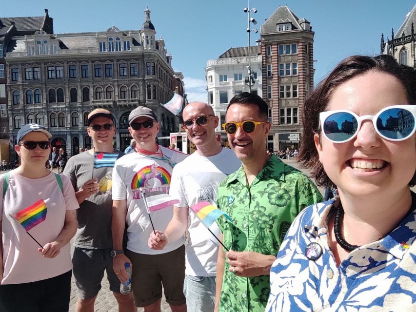 Amsterdam: Queer City Walking Tour With Local Guide - Passing Eagle Amsterdam: modern cues in an old city