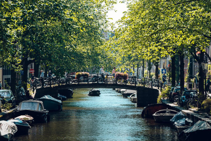 Amsterdam: Relaxed City Highlights Guided Bike Tour - Vondelpark by bike: the reset button you’ll feel immediately