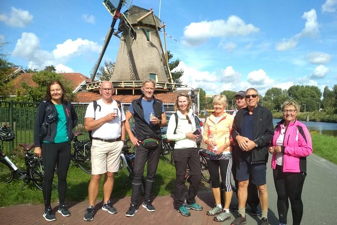 Amsterdam's Countryside Half-Day Bike Tour in Small Group - Krijtmolen d’Admiraal windmill (1792) for the classic photo moment