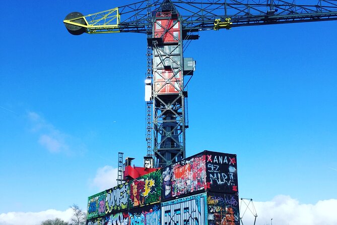 Amsterdam's Hidden Gems and Street Art Bike Tour - Pontsteiger to Houthavens: the ferry view part