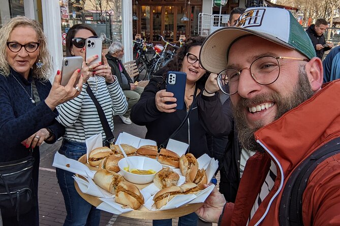 Amsterdam's Market Street Food Tour with Streat Bites - What you’ll eat: stroopwafels, Dutch fries, herring, and more