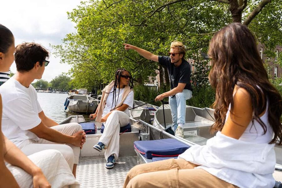 Amsterdam: Sail Yourself with a 2 Hour Boat Rental - The big rules: no license, but sober steering and no music