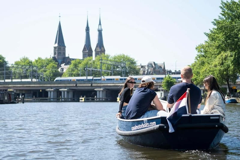 Amsterdam: Self-Drive Boat Rental (5 departure locations) - Picking your departure spot: Amsterdam Centre, West, or East