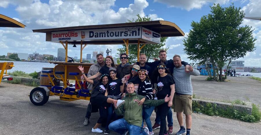 Amsterdam: Shared Party Bike Tour with Beer - Key points to know before you pedal