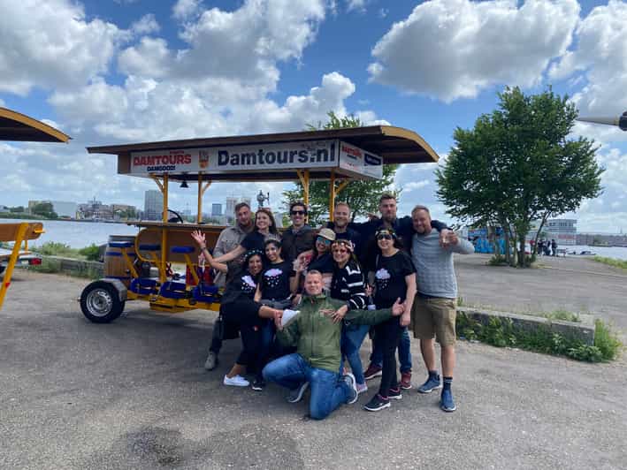 Amsterdam: Shared Party Bike Tour with Beer - Unlimited Beer and Prosecco: What You’re Paying For