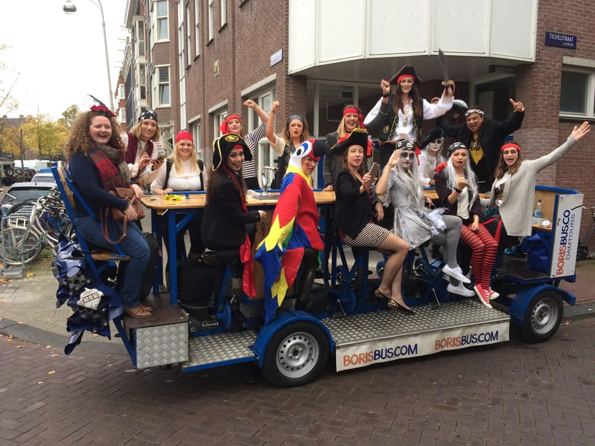 Amsterdam: Shared Party Bike Tour with Beer - Meeting Point at Rhôneweg 1: How to Arrive Like You Mean It