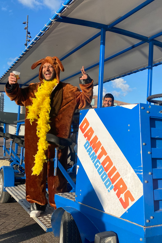 Amsterdam: Shared Party Bike Tour with Beer - Pedal or Don’t: The Ride Style That Keeps It Fun