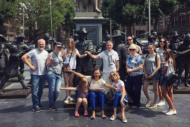 Amsterdam Sightseeing Tour + Hidden Gems + Tastings + PDF guide - Damrak tastings: Dutch cheese and stroopwafels with real food context