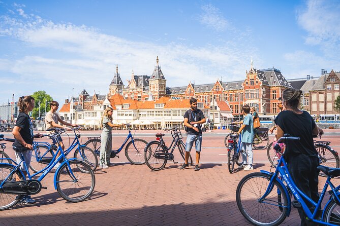 Amsterdam Small-Group Bike Tour With Canal Cruise, Drinks, Cheese - Before you start pedaling: Amsterdam Centraal and a quick setup