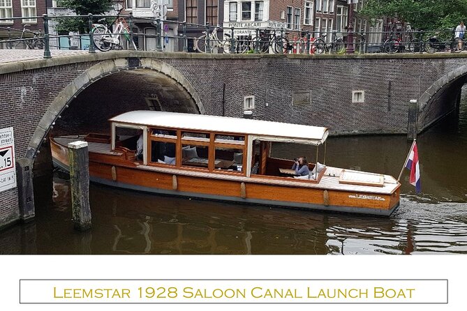 Amsterdam small-group canal cruise in 1920s saloon boat - Where you meet on Prinsengracht 579 (and how to make it easy)