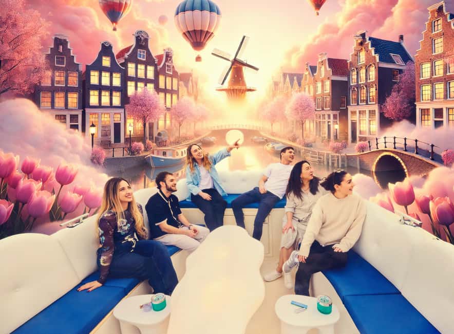 Amsterdam: Smoke & Cruise on covered Cannabis Boat With Bar - Covered Cloud Boat comfort matters more than you think