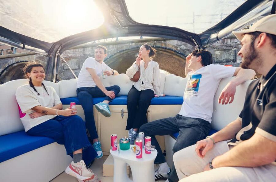 Amsterdam: Smoke & Cruise on covered Cannabis Boat With Bar - Who this is best for (and who might not love it)