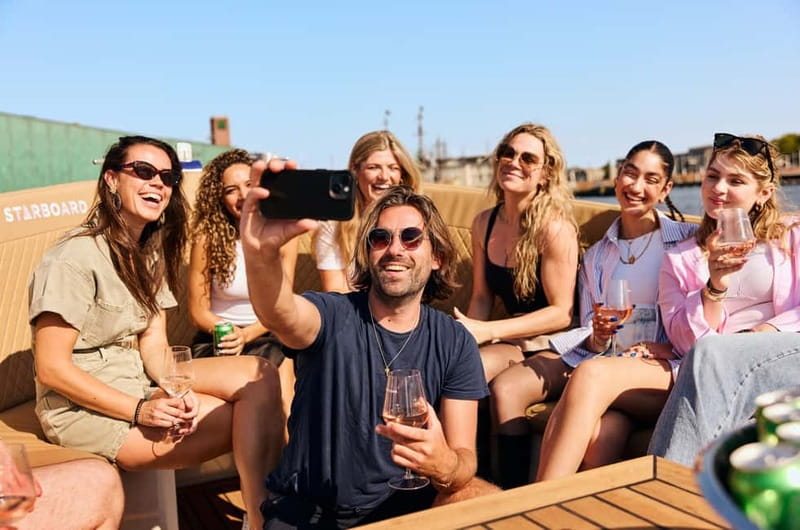 Amsterdam: Spanish Guided Open Boat Cruise with Bar Onboard - Why an electric open boat with Starboard Boats feels right