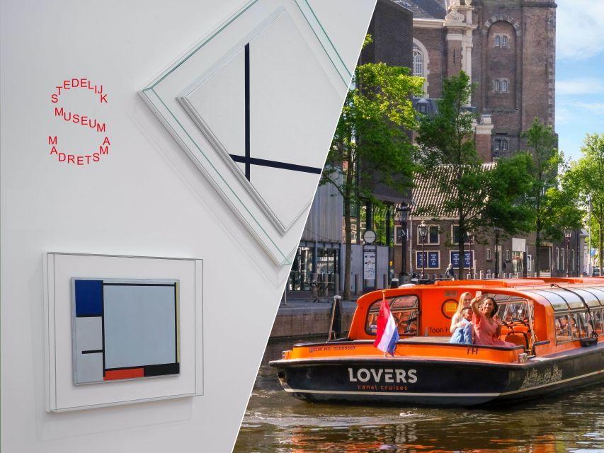 Amsterdam: Stedelijk Museum and 1-Hour Canal Cruise - Skip-the-Line Entry: Use Your Booked Time Slot Smartly