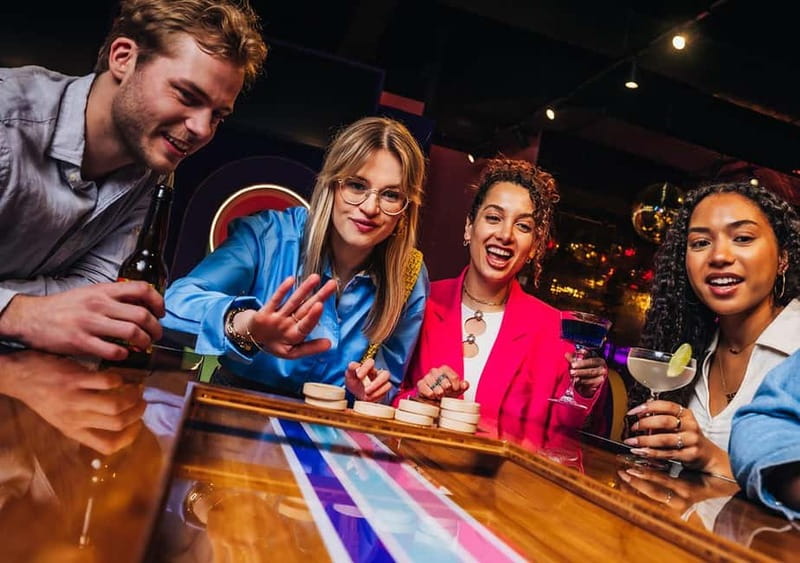 Amsterdam: The All Out - No.1 Activity Bar - Choosing your one-hour game (and picking the right mood)