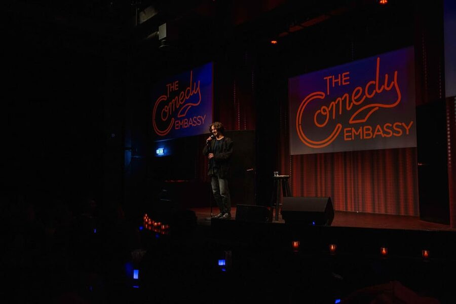 Amsterdam: The Comedy Embassy Stand-Up Show - Sitting close: the front-row warning that keeps coming up