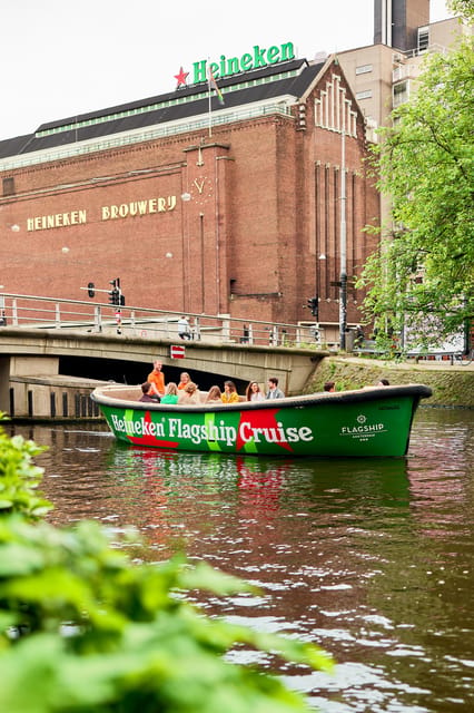 Amsterdam: The Heineken Flagship Canal Cruise - Entering the Rijksmuseum canal scene