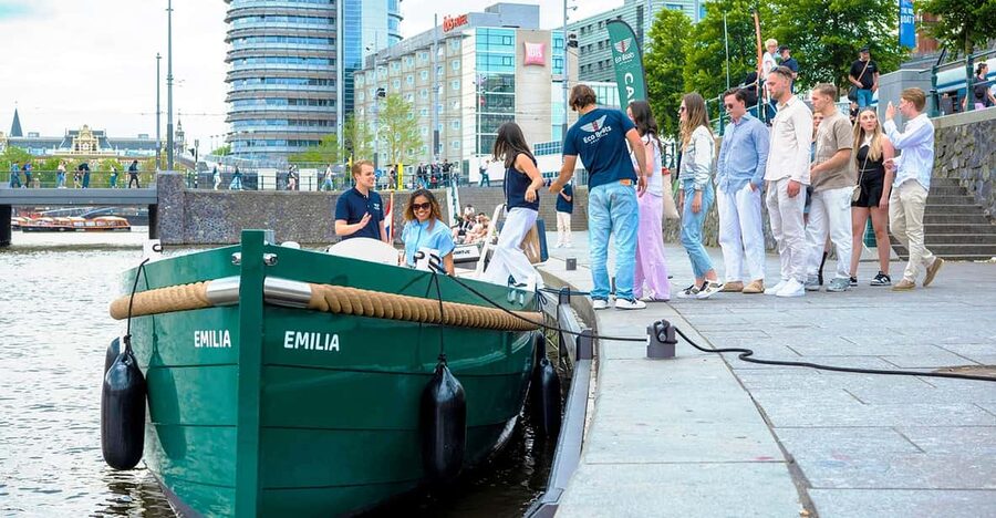 Amsterdam: The Newest Canal Cruise with Drink Option - Getting to Eco Boats Amsterdam Canal Cruise near Central Station