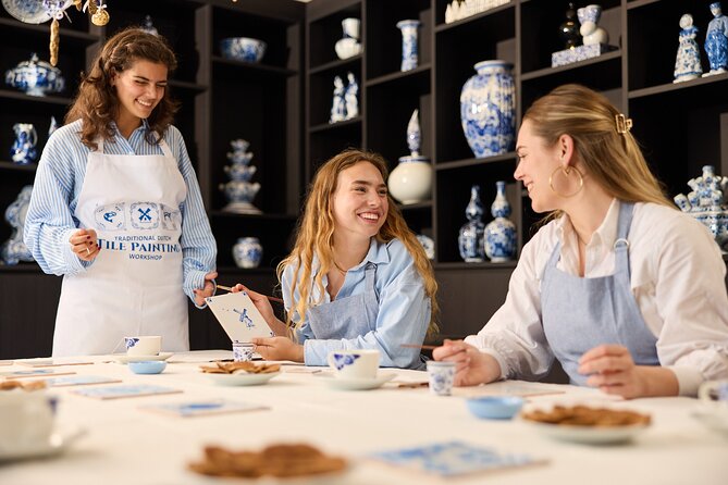 Amsterdam Traditional Dutch Blue Tile Painting Workshop - Key Highlights You’ll Care About
